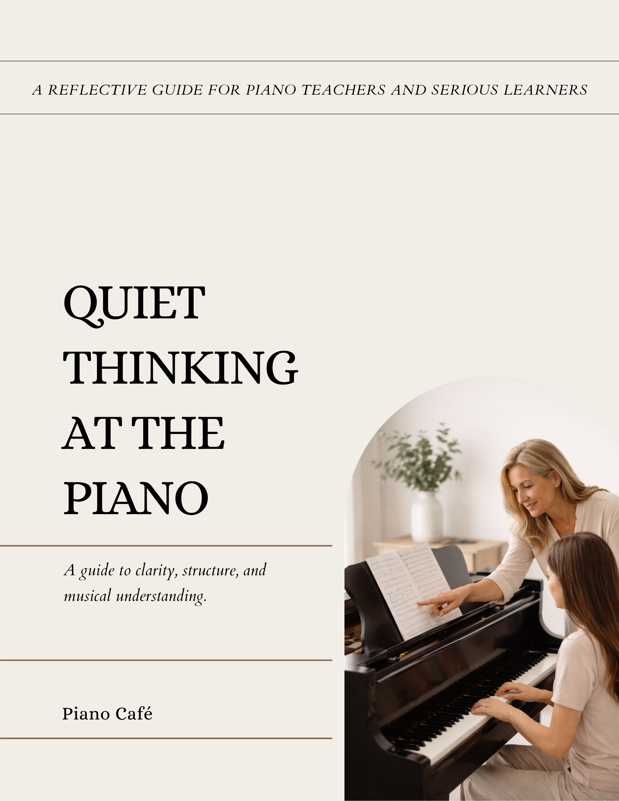 Quiet Thinking at the Piano